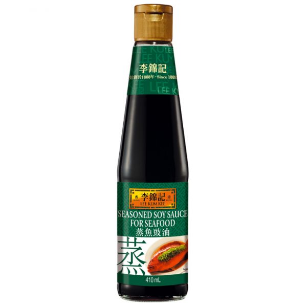 Lee Kum Kee Seasoned soy sauce for seafood 410ml (李錦記蒸魚豉油)