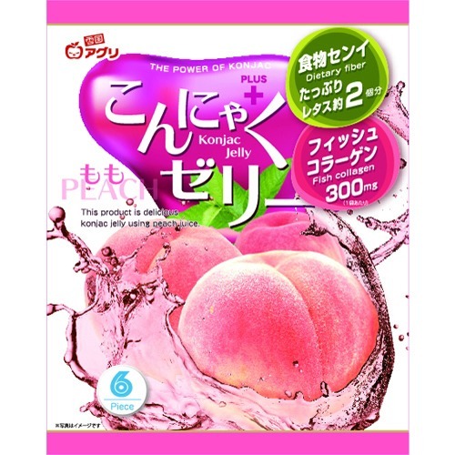 Yukiguni Aguri  Konjac jelly peach flavor