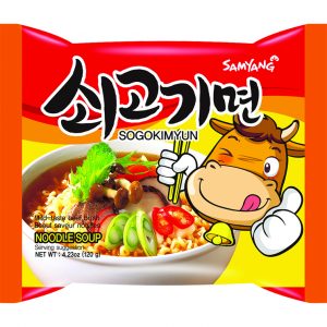 Samyang Noodle beef broth sogokimyun