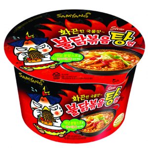 Samyang Bowl noodles hot chicken flavor 'stew type'