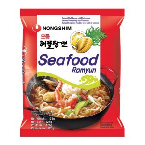 Nongshim Noodle seafood ramyun (農心海鮮味麵)