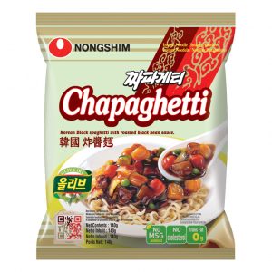 Nongshim Chapaghetti with roasted black bean sauce