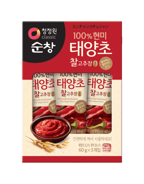 O'Food  Red peper paste tube (3*60g)