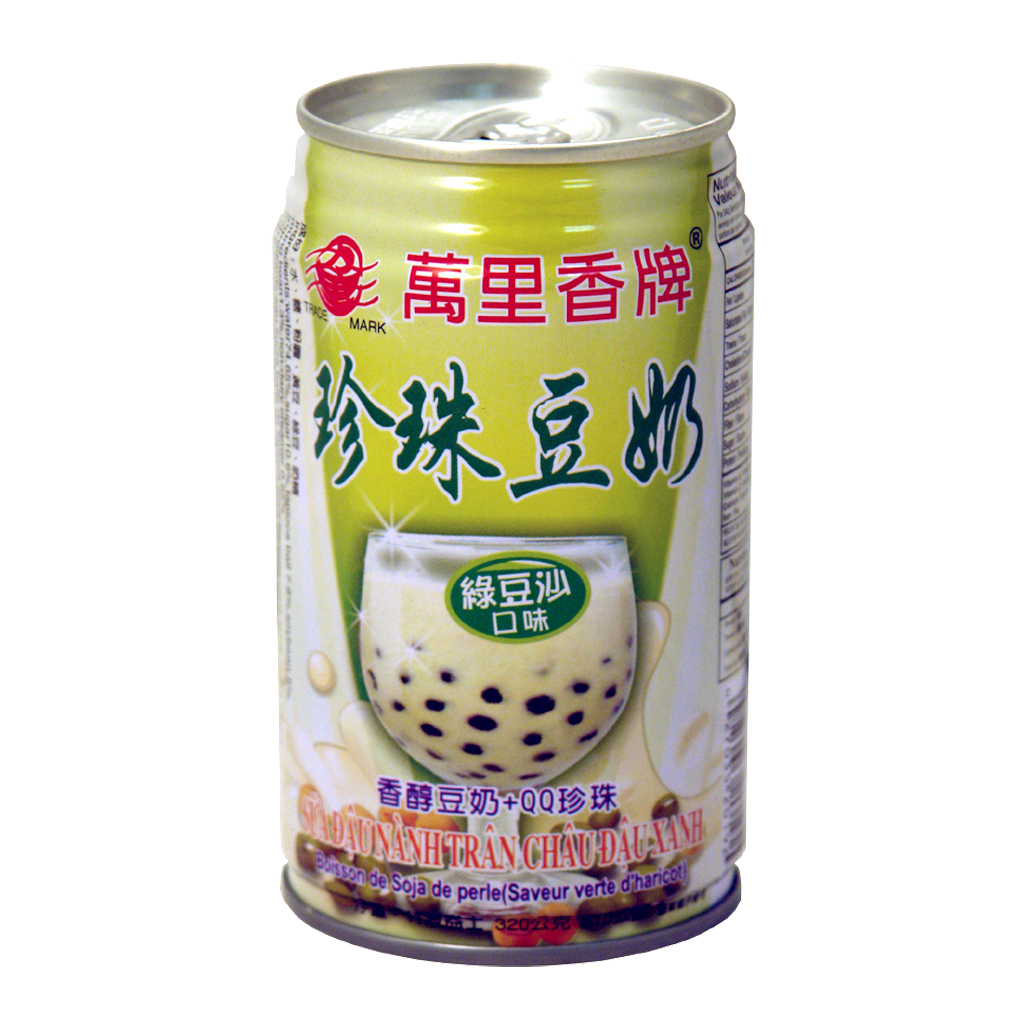 Mong Lee Shang Pearl soybean drink mung bean aroma with tapioca (萬里香綠豆沙珍珠豆奶)