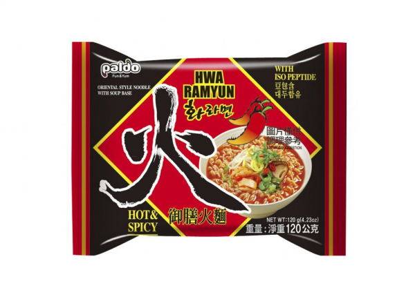 Paldo Hwa ramyun noodle hot & spicy