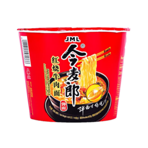 JinMaLang Stewed beef flavor instant bowl noodles 今麦郎 紅燒牛肉碗麵