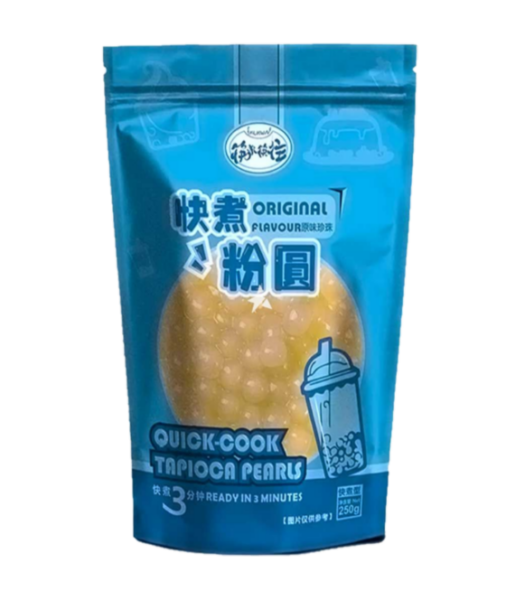KLKW Quick cook tapioca pearls original flavour (筷来筷往 快煮粉圆原味珍珠)