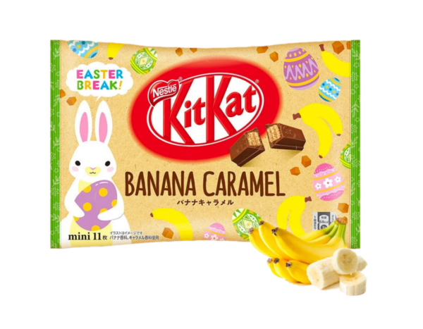 Nestle  KitKat banana caramel flavour