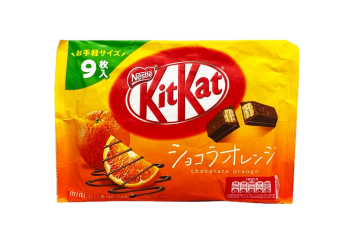 Nestle  KitKat chocolate orange flavor