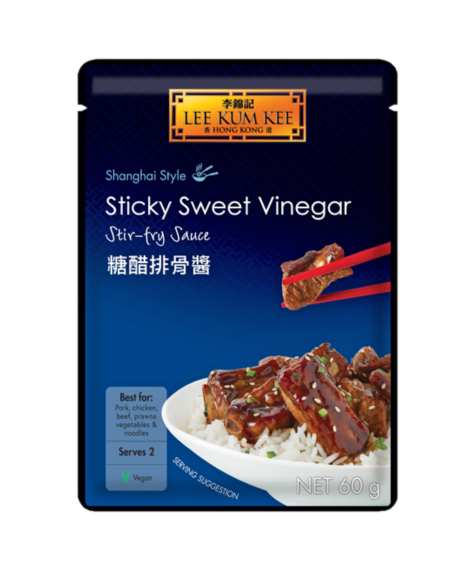 Lee Kum Kee  Sticky sweet vinegar stir fry sauce - shanghai style (李錦記糖醋排骨醬)