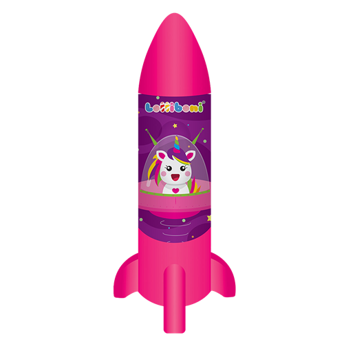 Giant unicorn rocket candy & toys