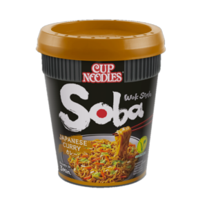 Nissin  Cup soba noodle japanese curry flavor