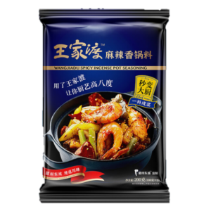 Wang Jia Du  Spicy stir-fry pot seasoning (王家渡麻辣香鍋料)