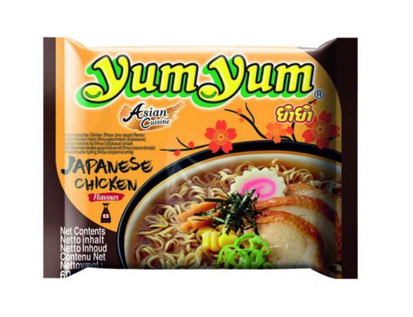 Yum Yum  Instant noodles chicken shoyu (soy sauce) flavour