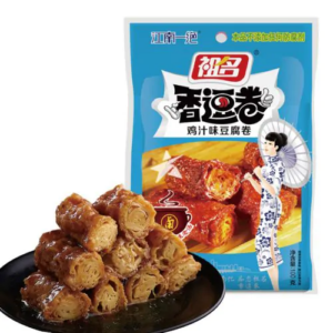 Zu Ming  Soybean roll chicken flavor (祖名香逗卷 鸡汁味豆腐卷)