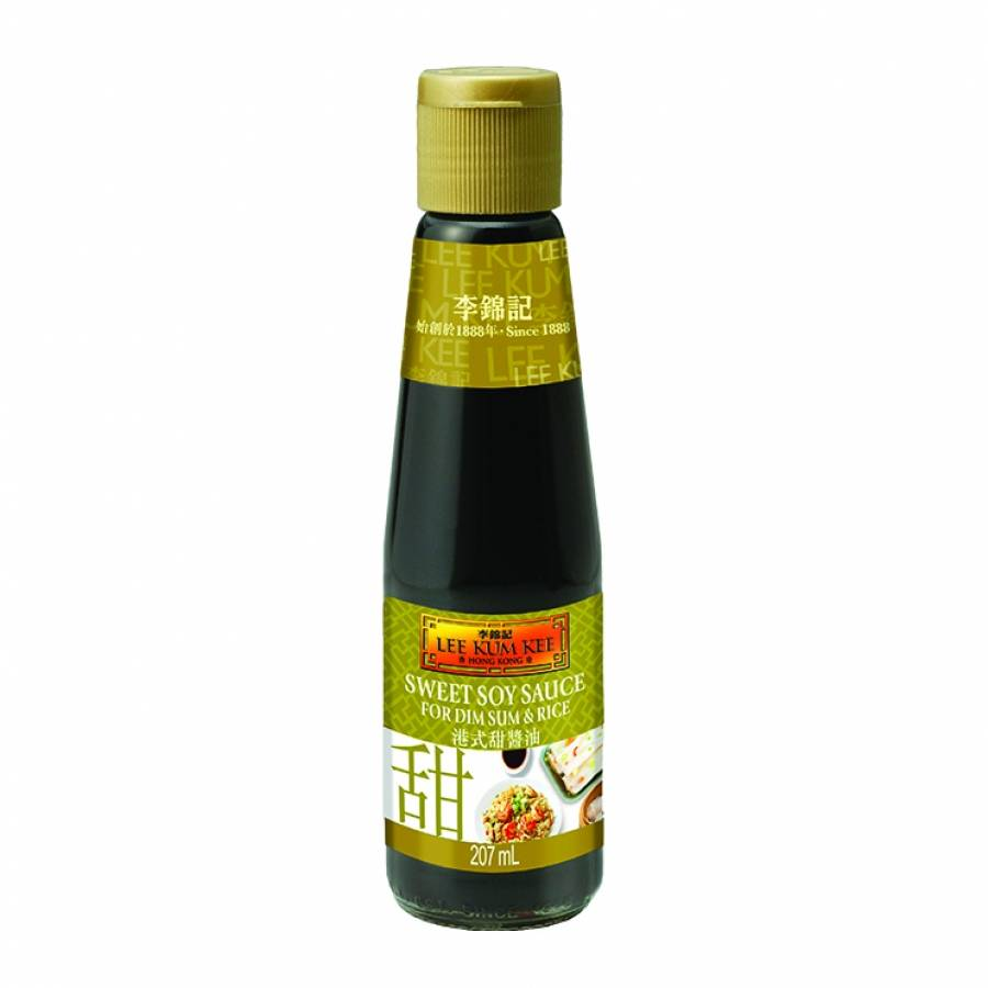 Lee Kum Kee Sweet soy sauce for dim sum and rice (李锦记 港式甜酱油)