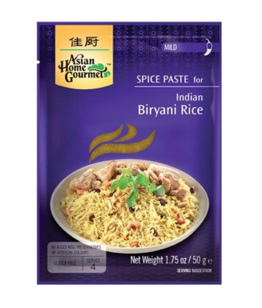 Asian Home Gourmet Kruidenpasta voor Indisch biryani rijstgerecht