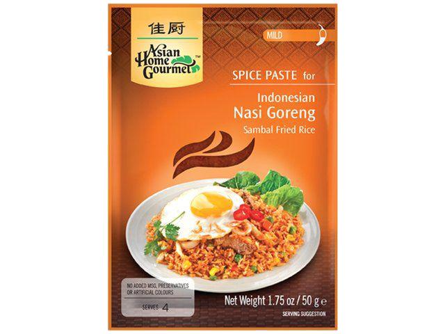 Asian Home Gourmet Kruidenpasta voor nasi goreng (Indonesisch rijstgerecht)