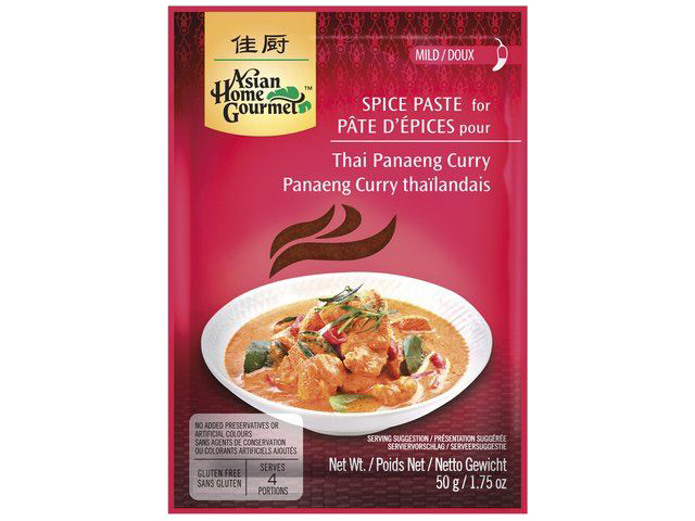 Asian Home Gourmet Kruidenpasta voor Thaise panaeng curry