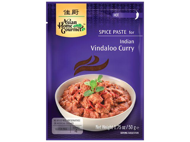 Asian Home Gourmet Kruidenpasta voor Indische vindaloo curry