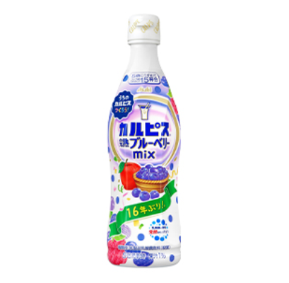 Asahi Calpis blueberry mix