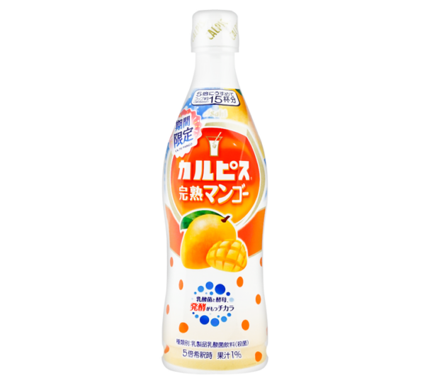 Asahi Calpis mango flavor