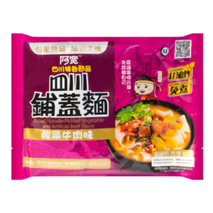 Bai Jia Broad noodle beef & pickled vegetable flavor