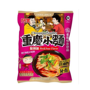Bai Jia  Chongqing noodle hot & sour flavor (阿宽 重庆小面 酸辣味)