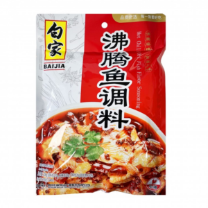 Bai Jia Hot chili oil fish flavor seasoning (白家 沸腾鱼调料)