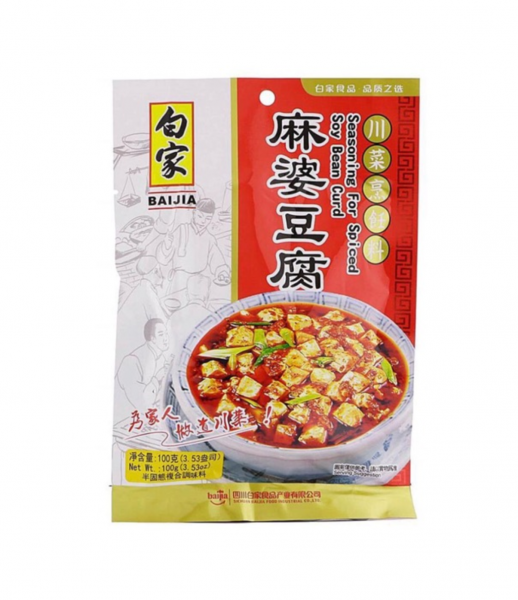 Bai Jia Saus voor mapo tofu (白家麻婆豆腐調料)