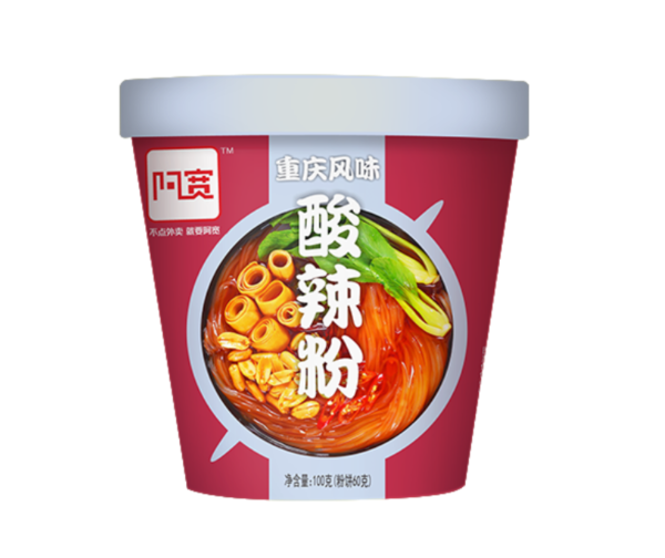 Bai Jia Bowl vermicelli hot & sour flavor (阿宽 酸辣粉)