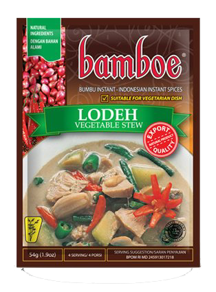 Bamboe Kant-en-klare kruiden voor groenten stoofpot (lodeh)