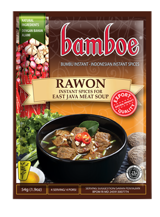Bamboe Kant-en-klare kruiden voor Oost-Java vlees soep (rawon)