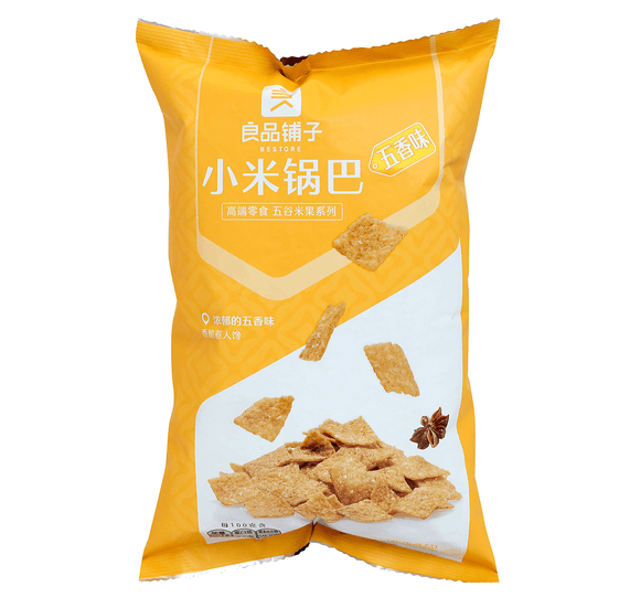Bestore Millet crisps five spice flavor (良品铺子 小米锅巴五香)
