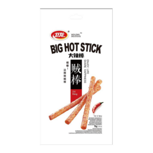 Wei Long  Big hot stick (麻辣面筋经典怀旧休闲辣条)