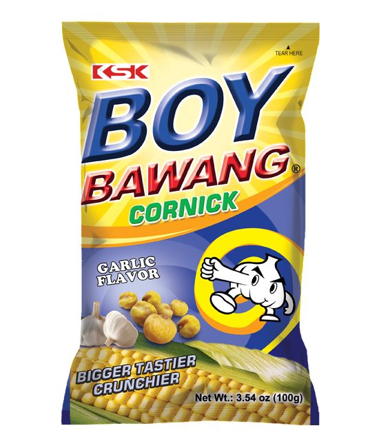 Boy Bawang Cornick garlic flavor