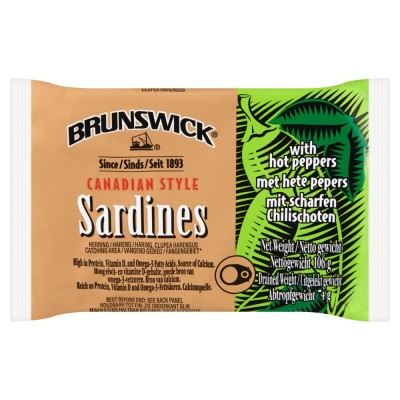 Brunswick  Sardine met hete pepers