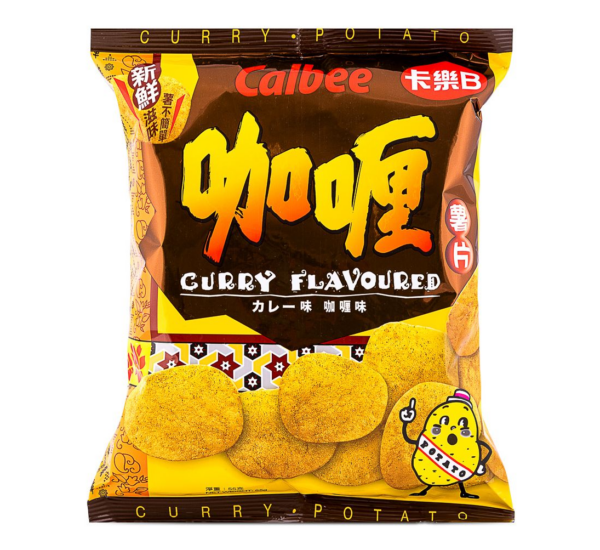 Calbee Potato chips curry flavor