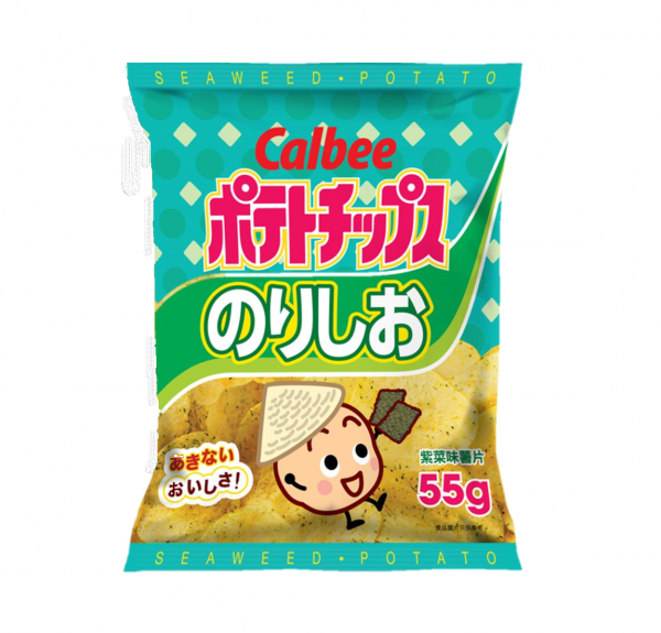 Calbee Potato chips seaweed flavor
