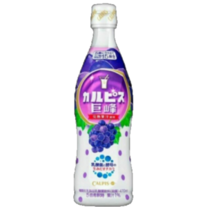 Asahi  Calpis grape flavor juice