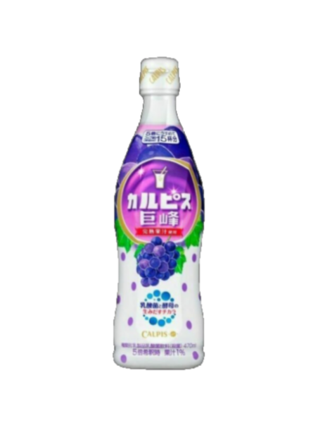 Asahi  Calpis grape flavor juice