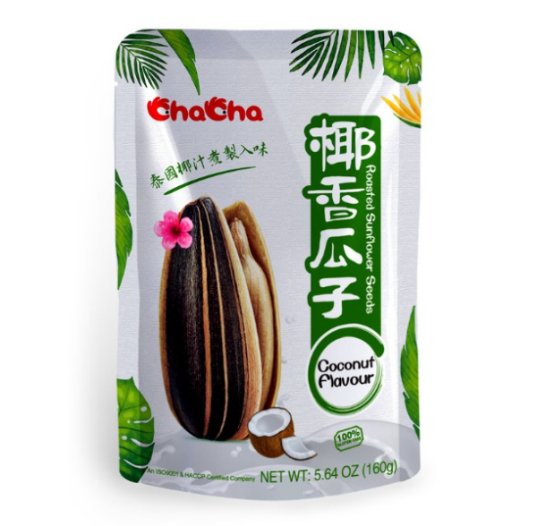 Cha Cha Roasted sunflower seeds coconut flavour