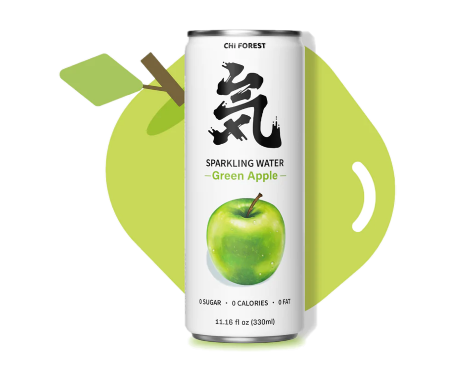 Chi Forest  Sparkling water green apple