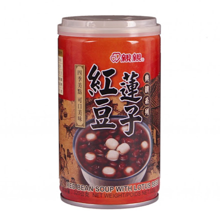 Chin Chin Red bean soup with lotus seed (亲亲 红豆莲子)