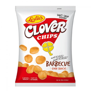 Leslies Clover chips barbecue flavour (85g)