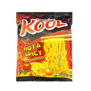 Kool Brand  Kool noodles hot & spicy salted egg flavor