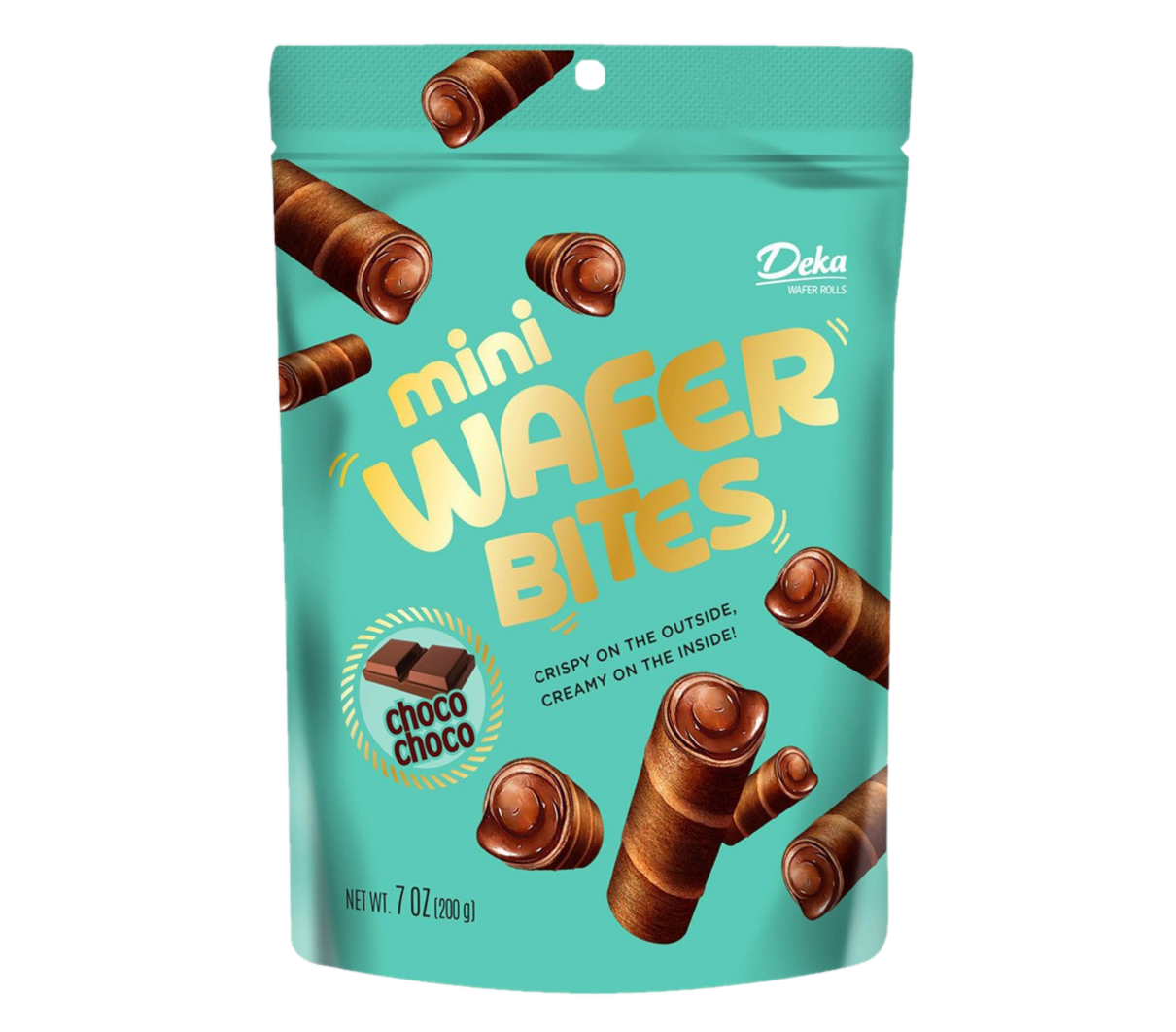 Deka Mini wafer bites choco flavour