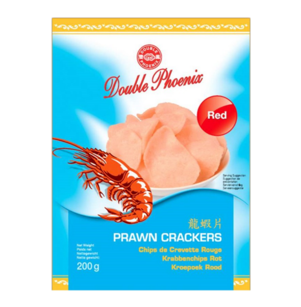 Double Pheonix Prawn crackers red (200g)