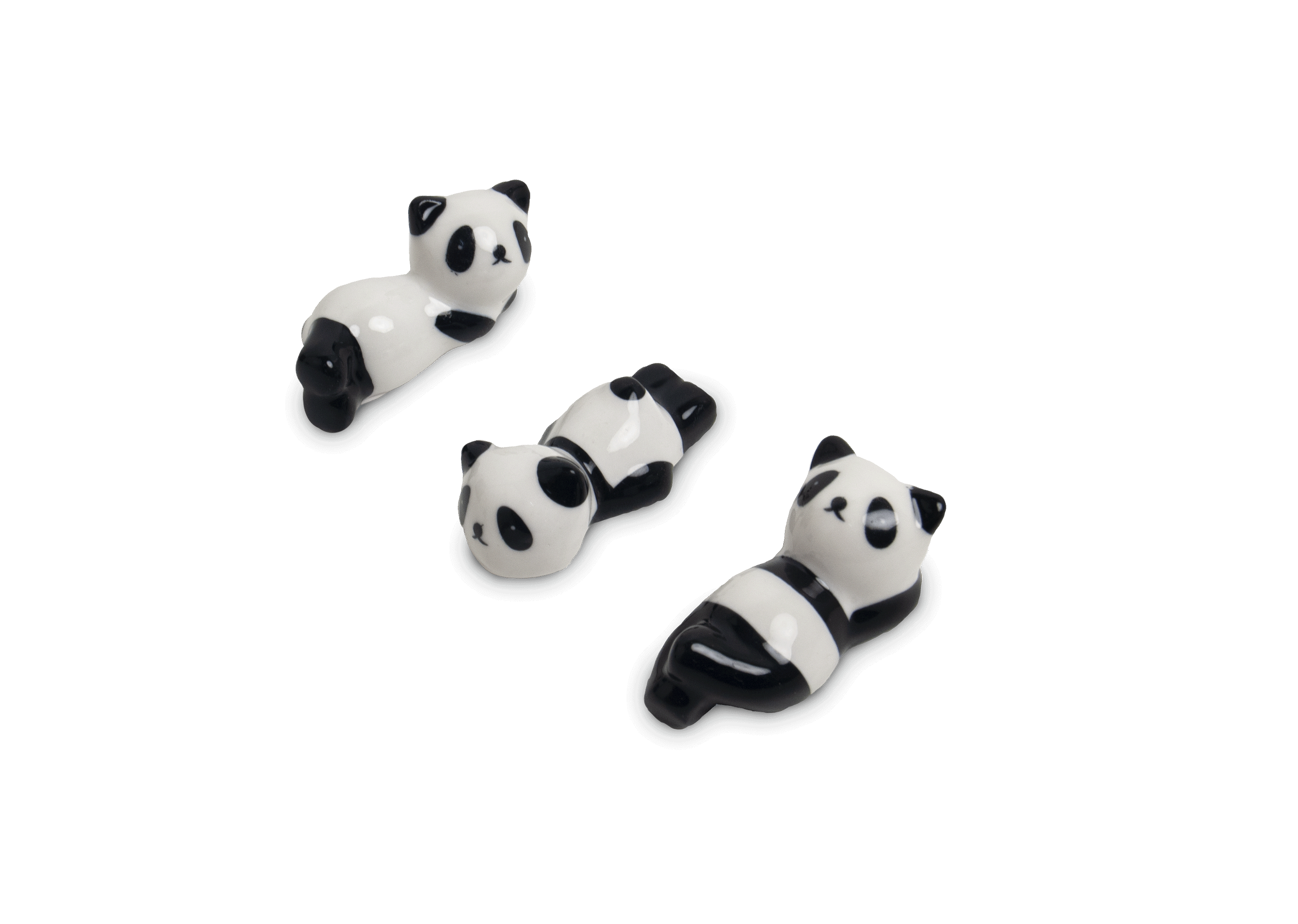  Eetstokjes legger 3 panda assortiment 5,5cm