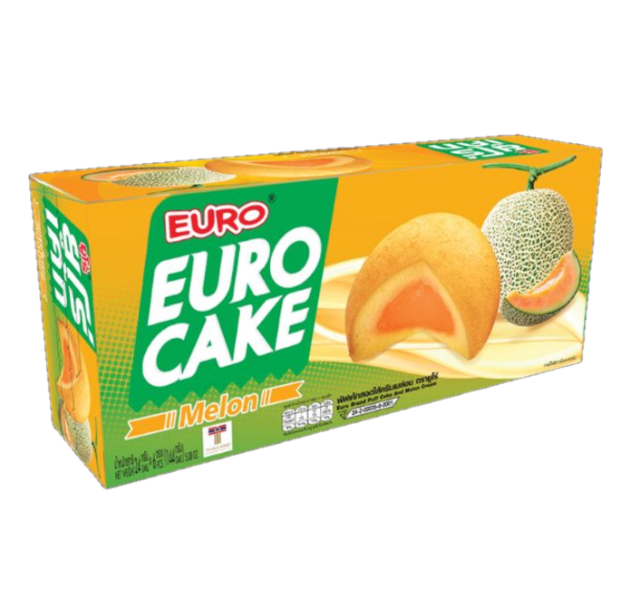 Euro Melon cream cake
